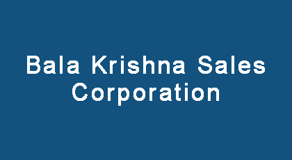 Client - Bala Krishna Sales Corporation